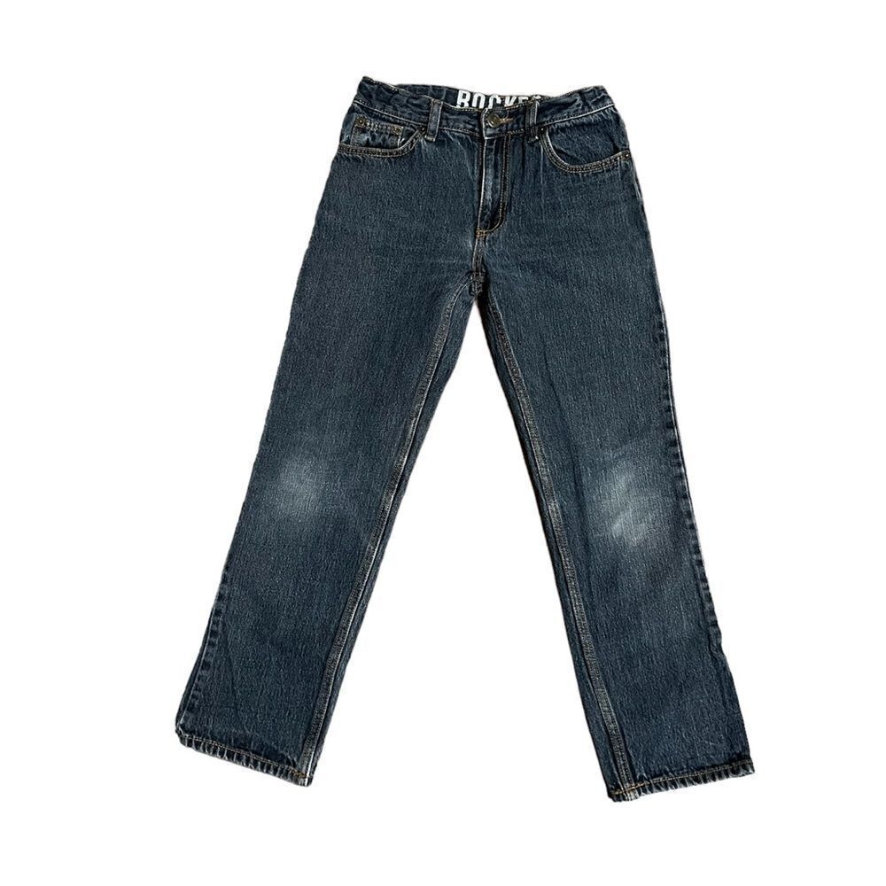 Crazy 8 youth boys size 10 adjustable waist Rocker fit husky jeans.